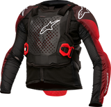 Youth Bionic Tech Jacket - Black/White/Red - L/XL