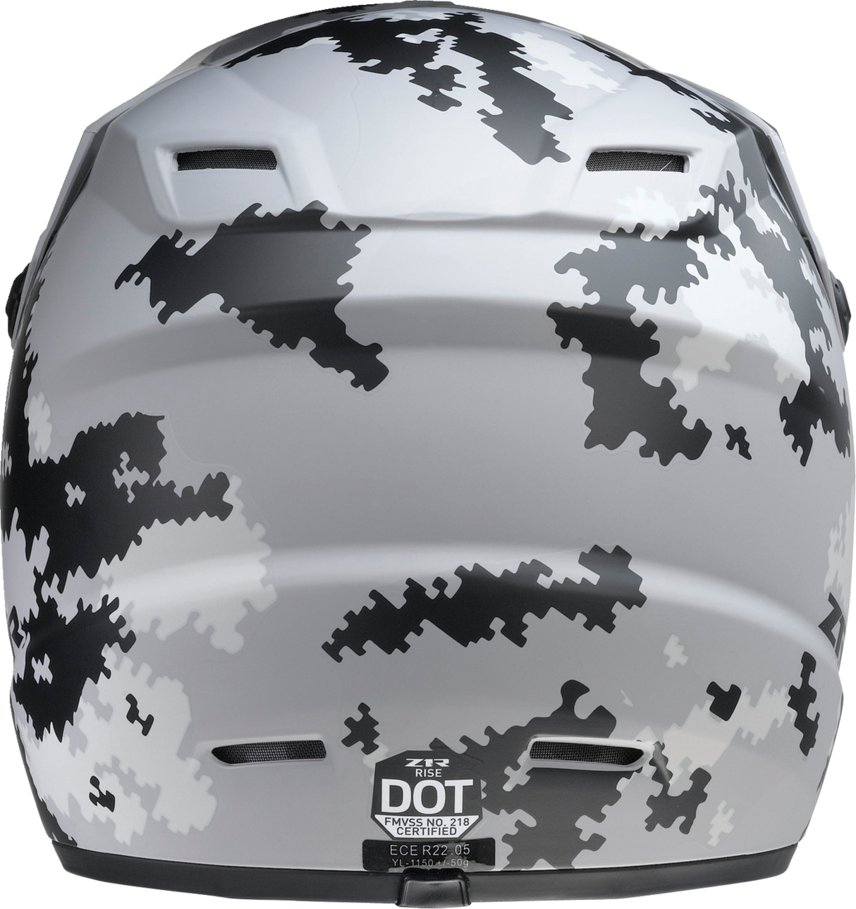 Youth Rise Helmet - Digi Camo - Gray - Medium