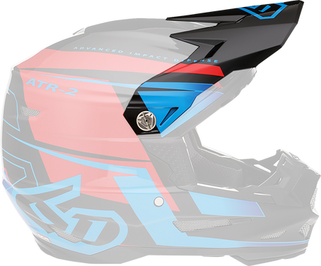 ATR-2 Visor - Mach - Black/Red/Blue