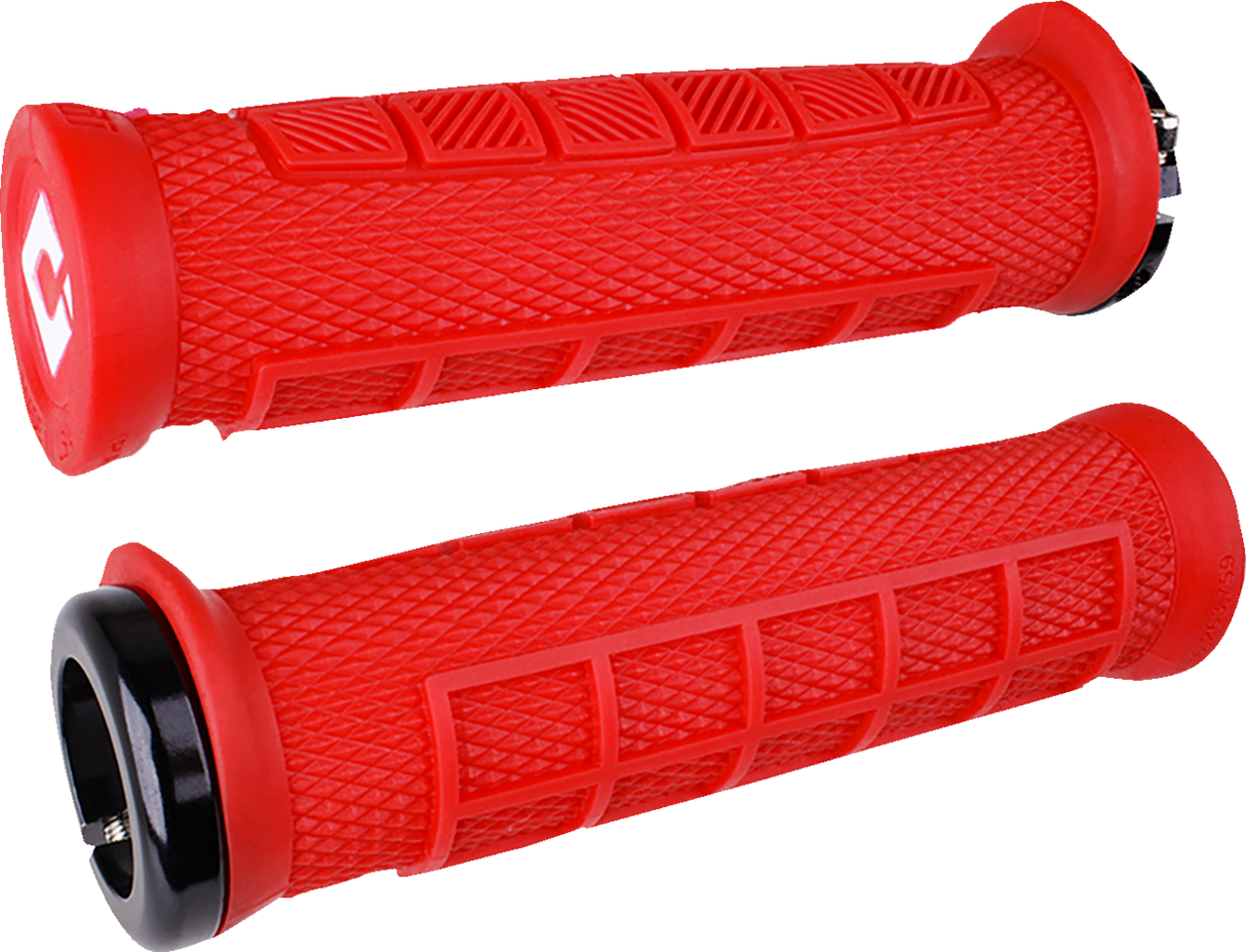 Elite Pro v2.1 Grips - Lock-on - 130 mm - Red