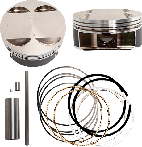 Big Bore Piston Kit - 128\" - +.010 - M8 2017 - 2022