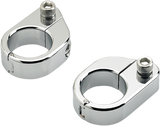 O/S Speed Clamps - Chrome - Straight