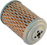 Oil Filter - Silver/Orange - Harley-Davidson 1936 - 1964