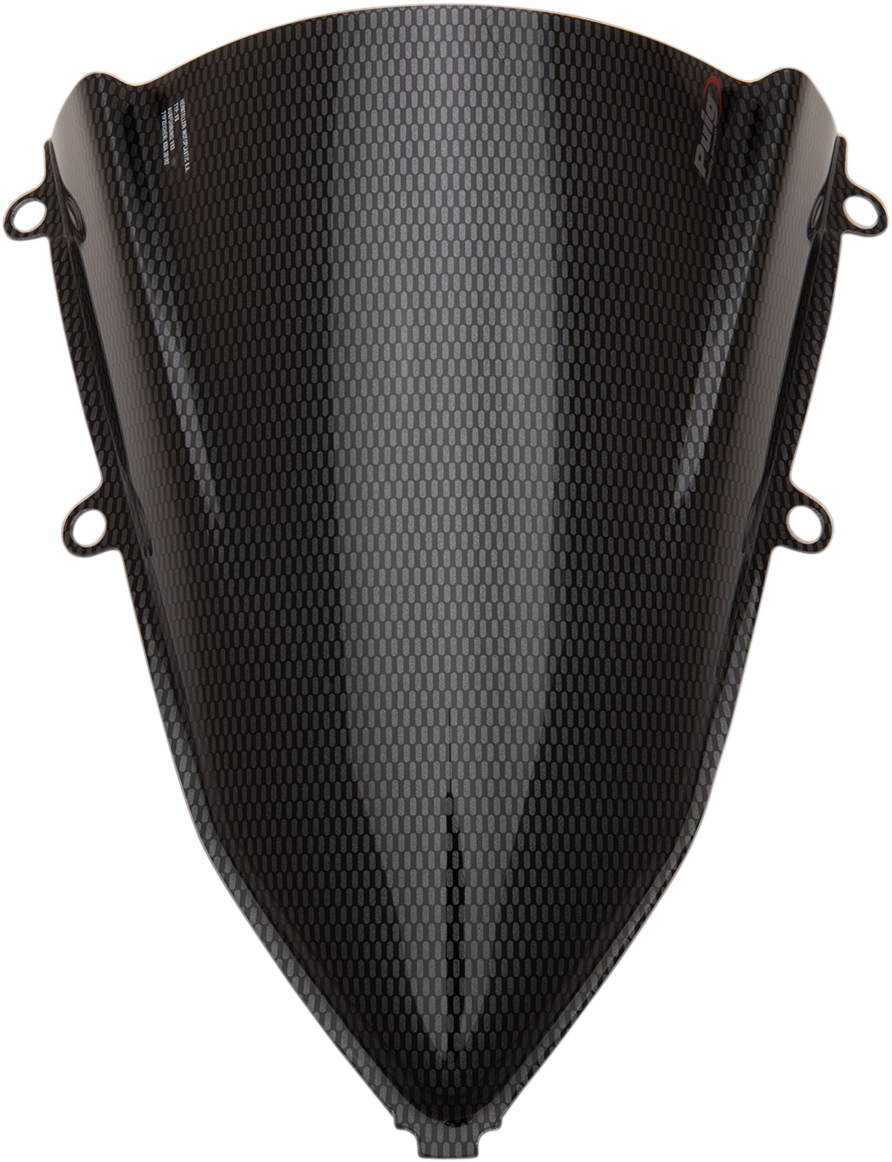 Race Windscreen - 13-1/4\" - Carbon - CBR650R 2019 - 2023