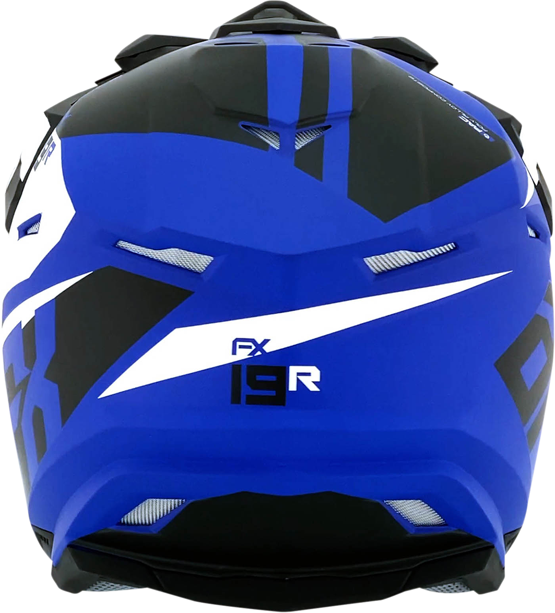 FX-19R Helmet - Racing - Matte Blue - Medium