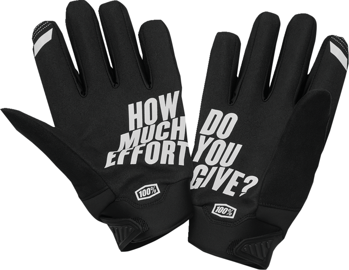 Brisker Gloves - Black/Gray - Small