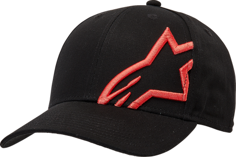 Corp Snap 2 Hat - Black/Warm Red - One Size