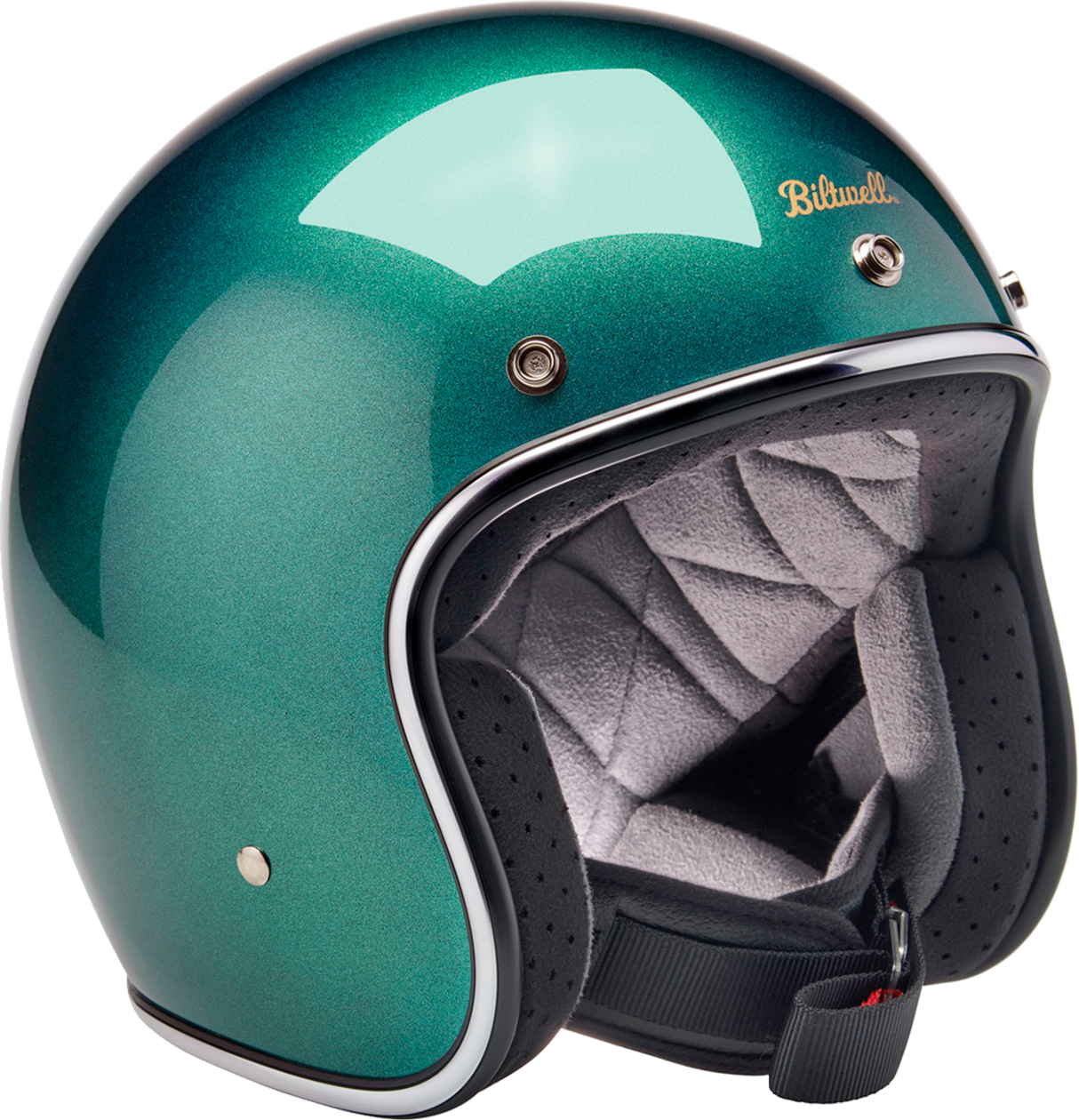 Bonanza Helmet - Metallic Catalina Green - XS