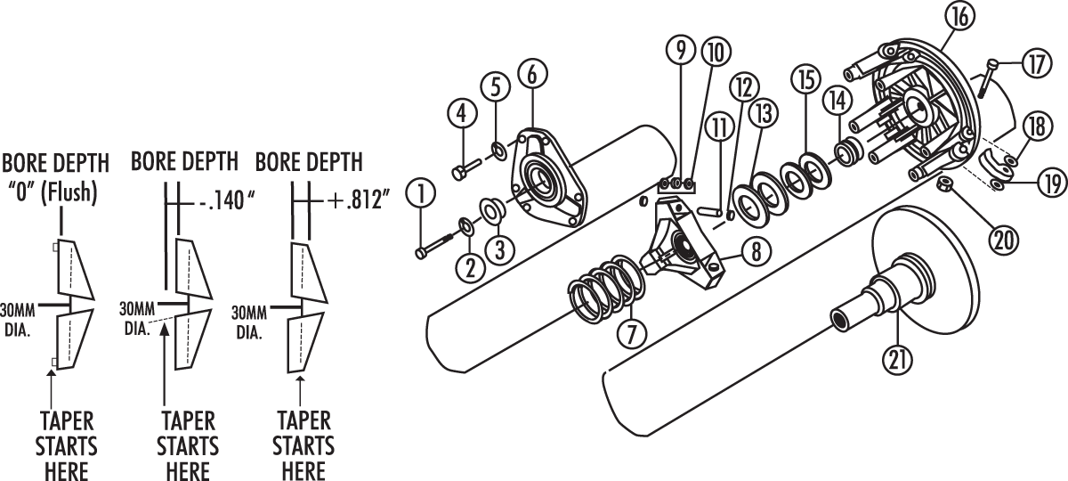 Bushing with Snap Ring