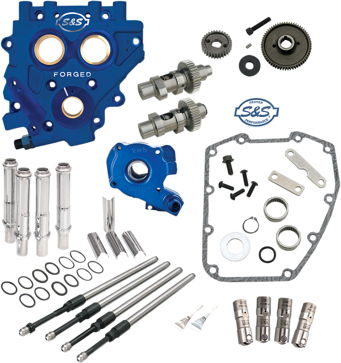 Cam Chest with Plate Kit - 585GE - Easy Start Cams - Twin Cam 2006 - 2017