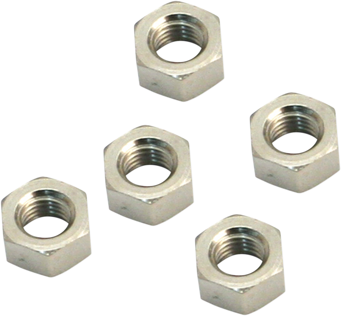 Throttle Shaft Nuts - Super E/G Carburetors - 5-Pack