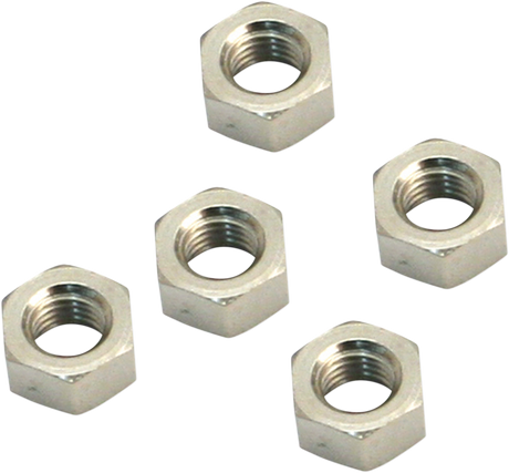 Throttle Shaft Nuts - Super E/G Carburetors - 5-Pack