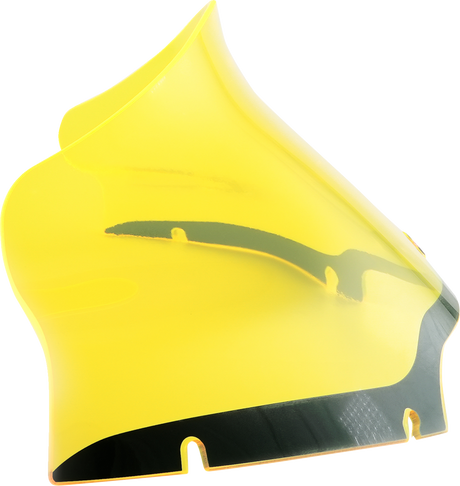 Kolor Flare™ Windshield - 9\" - Yellow Ice - FLTR 2015 - 2023