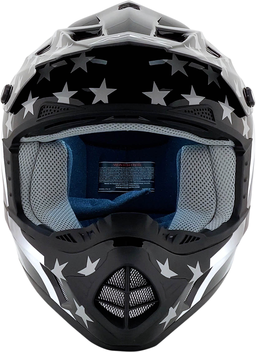 FX-17 Helmet - Flag - Stealth - Large