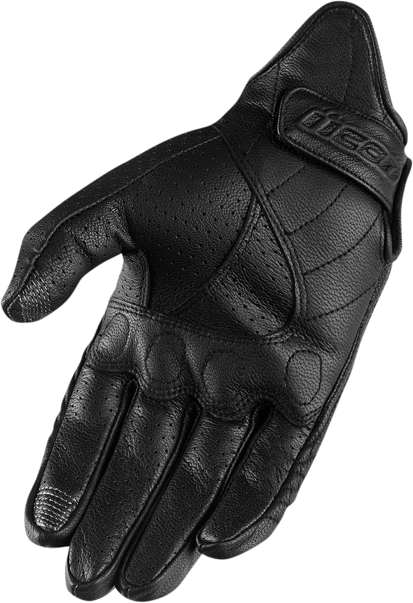 Women\'s Pursuit Classic™ Perforated Gloves - Black - XS