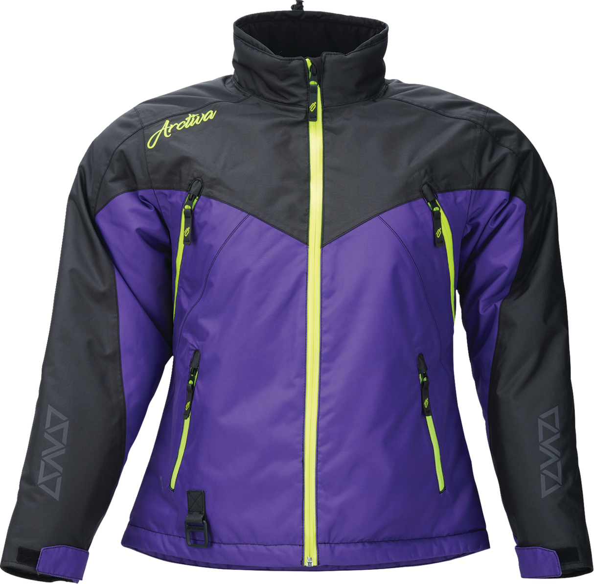 Women\'s Pivot 7 Jacket - Black/Purple - 2XL