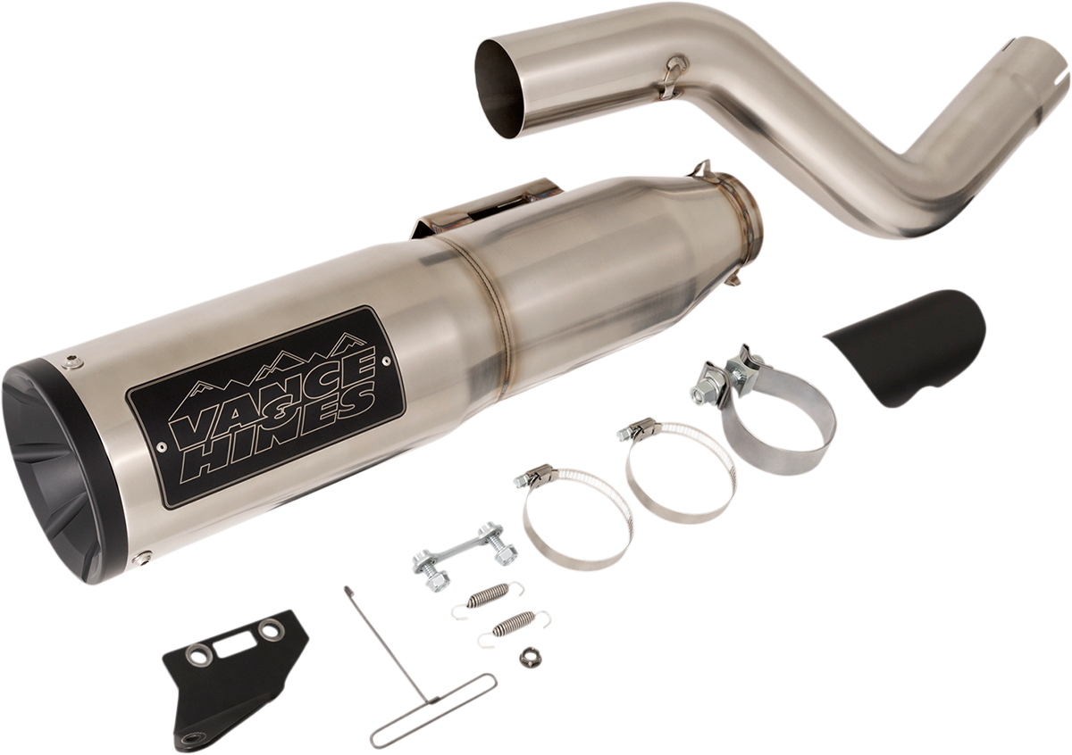 Adventure Hi-Output 450 Slip-On Muffler - Stainless Steel 2021 - 2023