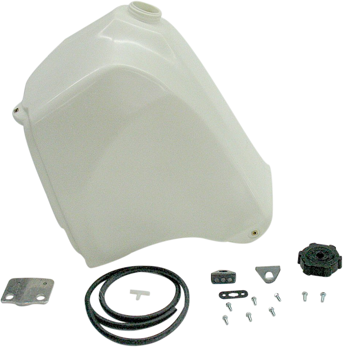 Large-Capacity Gas Tank - White - Kawasaki - 5.5 Gallon 1987 - 2007