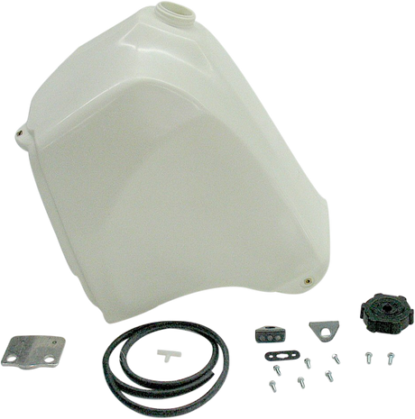 Large-Capacity Gas Tank - White - Kawasaki - 5.5 Gallon 1987 - 2007