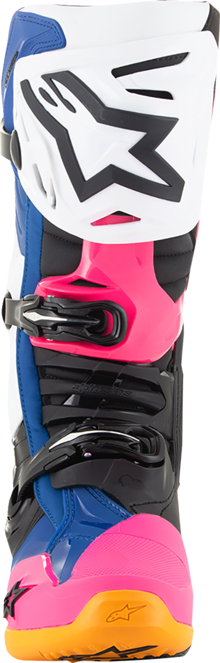 Daytona Coast Limited Edition Tech 10 Boots - White/Blue/Pink - US 8