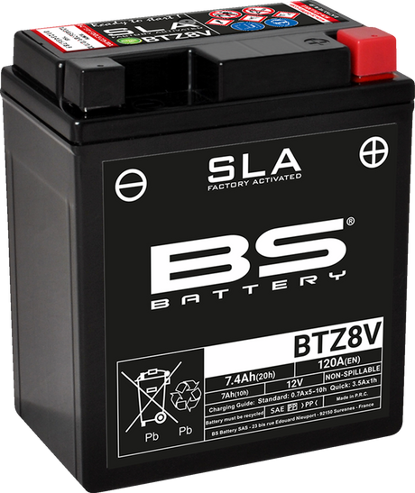 Battery - BTZ8V (YT) 2015 - 2023