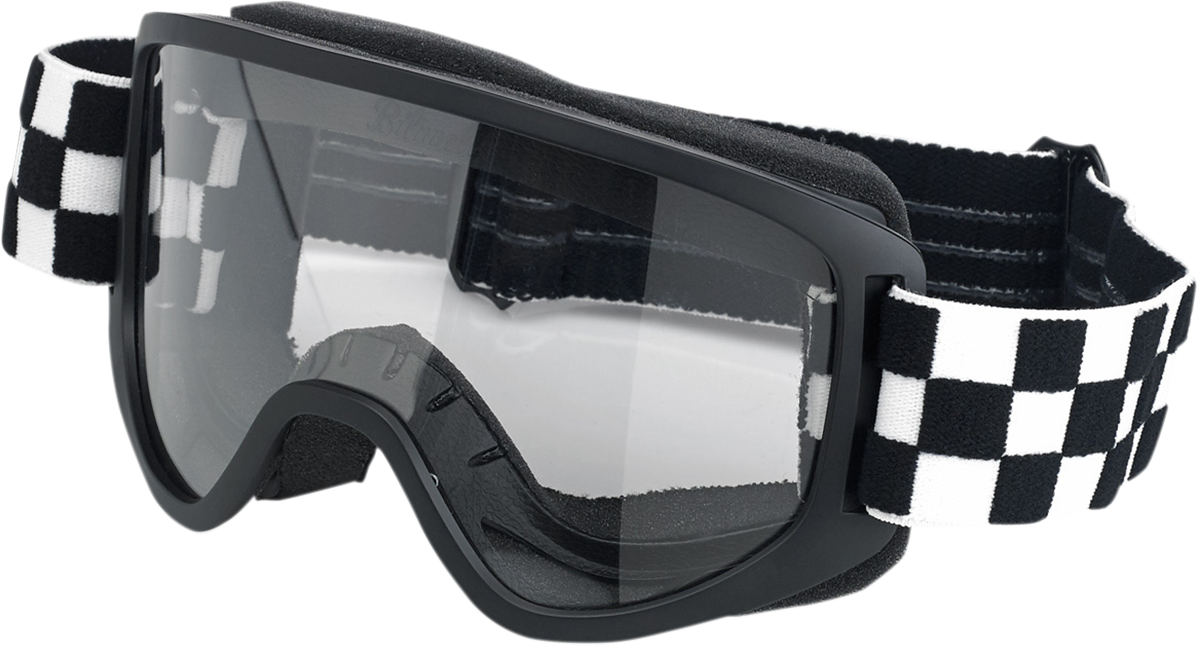 Moto 2.0 Goggles - Checkers - Black