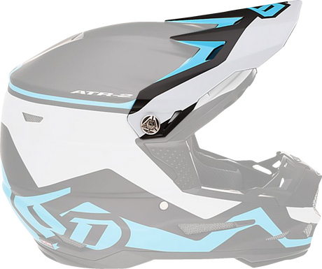 ATR-2Y Visor - Drive - Cyan