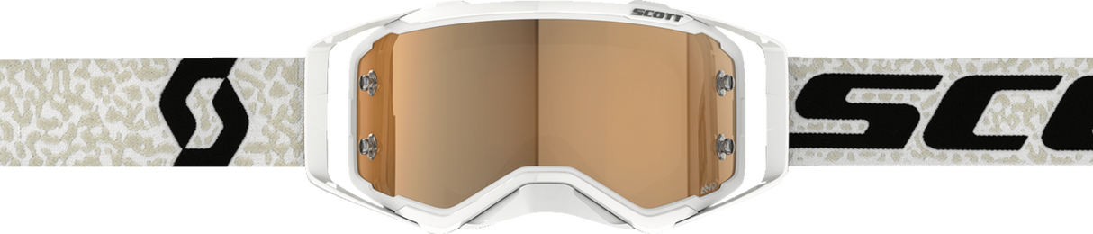 Prospect Amplifier Goggle - White/Black - Gold Chrome