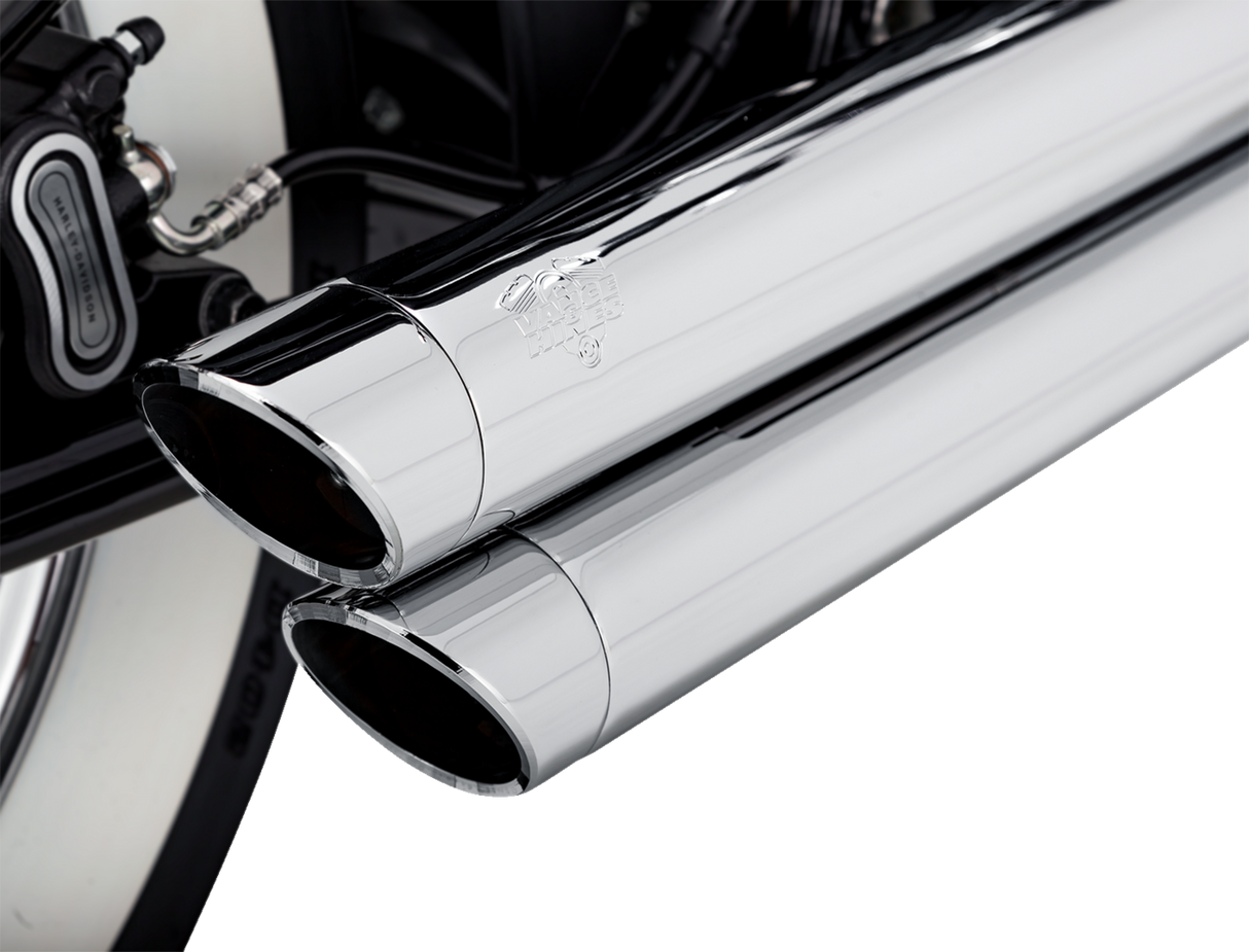 Big Shots Staggered Exhaust System - Chrome 2018 - 2024