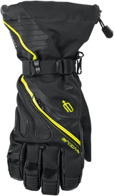 Meridian Gloves - Black/Hi-Vis Yellow - Large