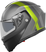 Streetmodular Helmet - Resia - Matte Gray/Black/Yellow Fluo - Large