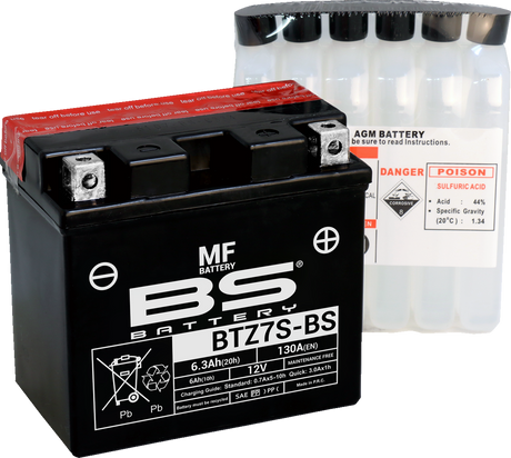 Battery - BTZ7S-BS (YTZ) 2007 - 2020