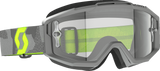 Split OTG Goggle - Light Gray/Neon Yellow - Clear