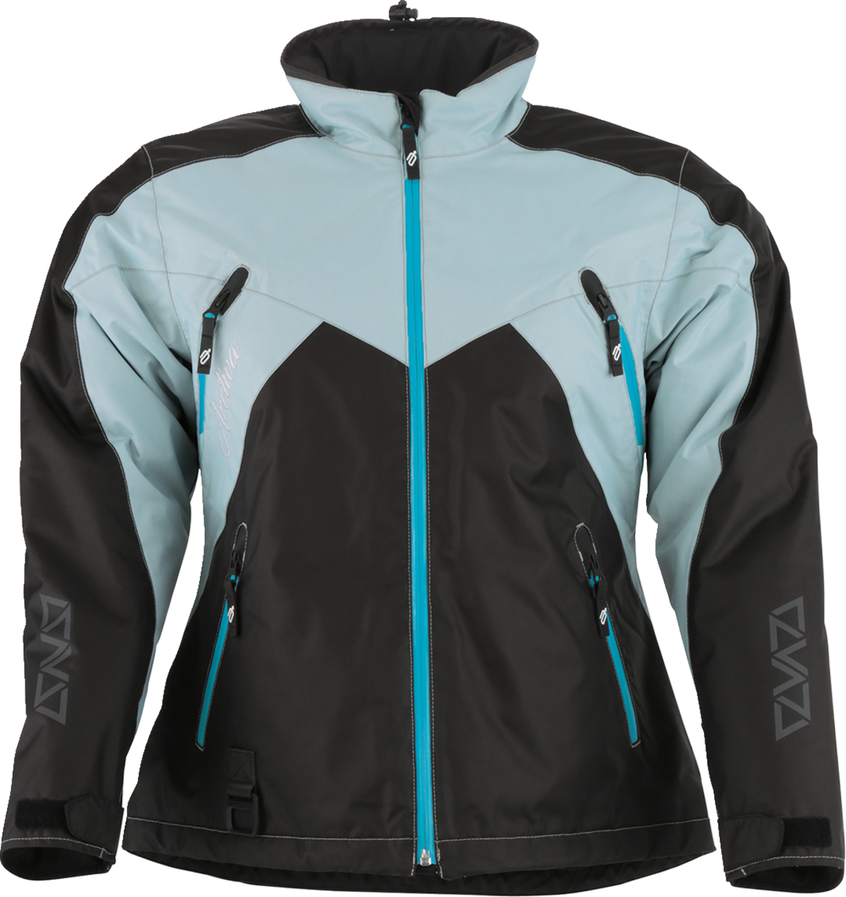 Women\'s Pivot 6 Jacket - Black/Blue/Gray - XL