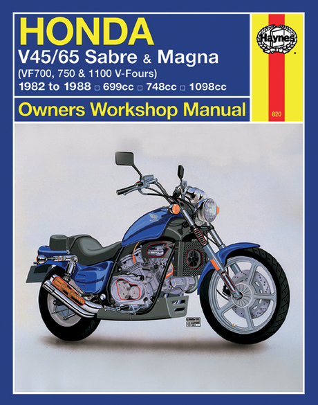 Manual - Honda Sabre/Magna V4 1982 - 1986