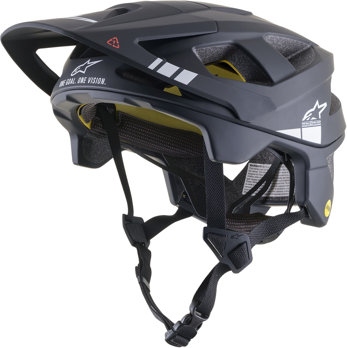 Vector Tech Helmet - Black/Light Gray Matte - MIPS® - Small