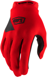 Youth Ridecamp Gloves - Red - Large