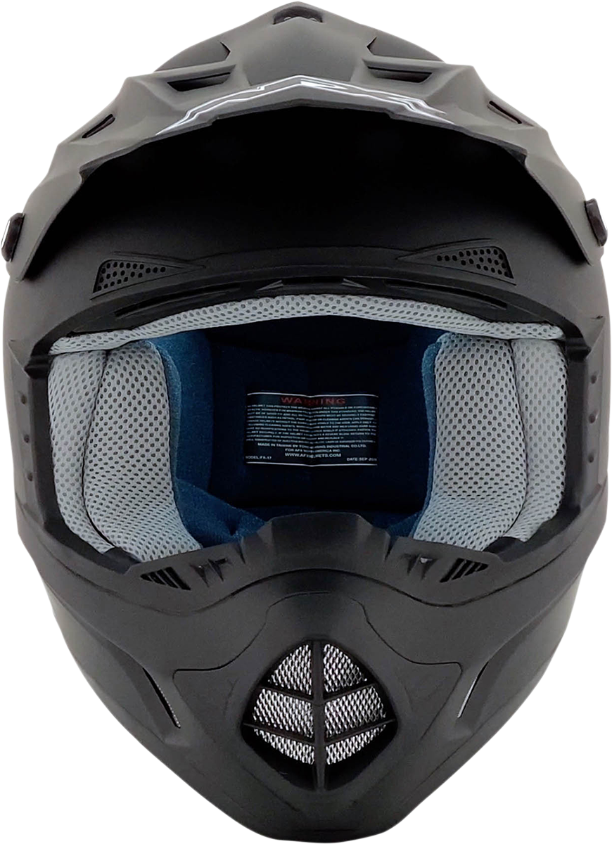 FX-17Y Helmet - Matte Black - Large