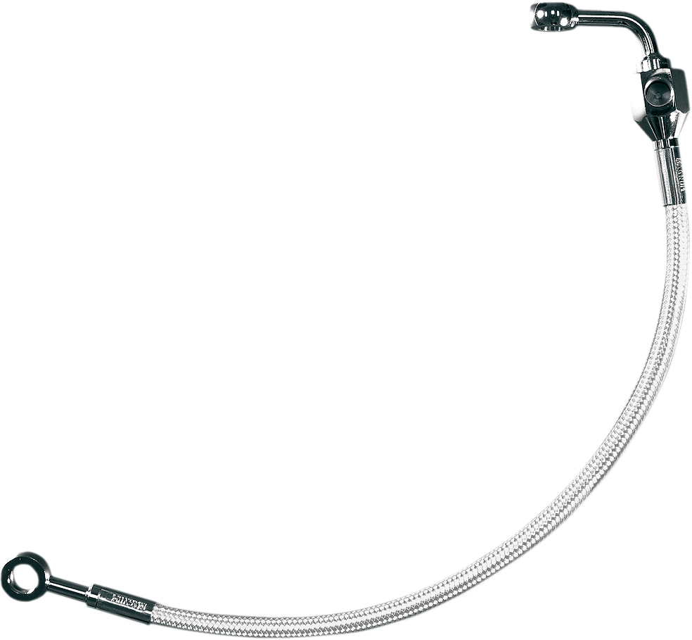 Brake Line - Rear - Polished Stainless 2000 - 2007