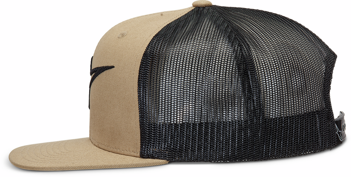 Corp Trucker Hat - Sand/Black - One Size