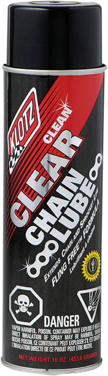 Clear Chain Lube - 16 oz. net wt. - Aerosol