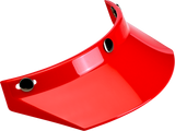 Moto 3-Snap Visor - Red