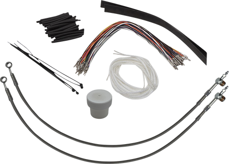 Installation Kit - Hydraulic Clutch - 14\" - Braided 2008 - 2013