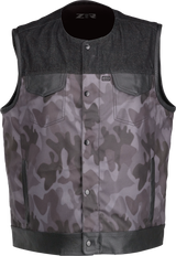 Nightfire Camo Vest - Black/Gray - 5XL