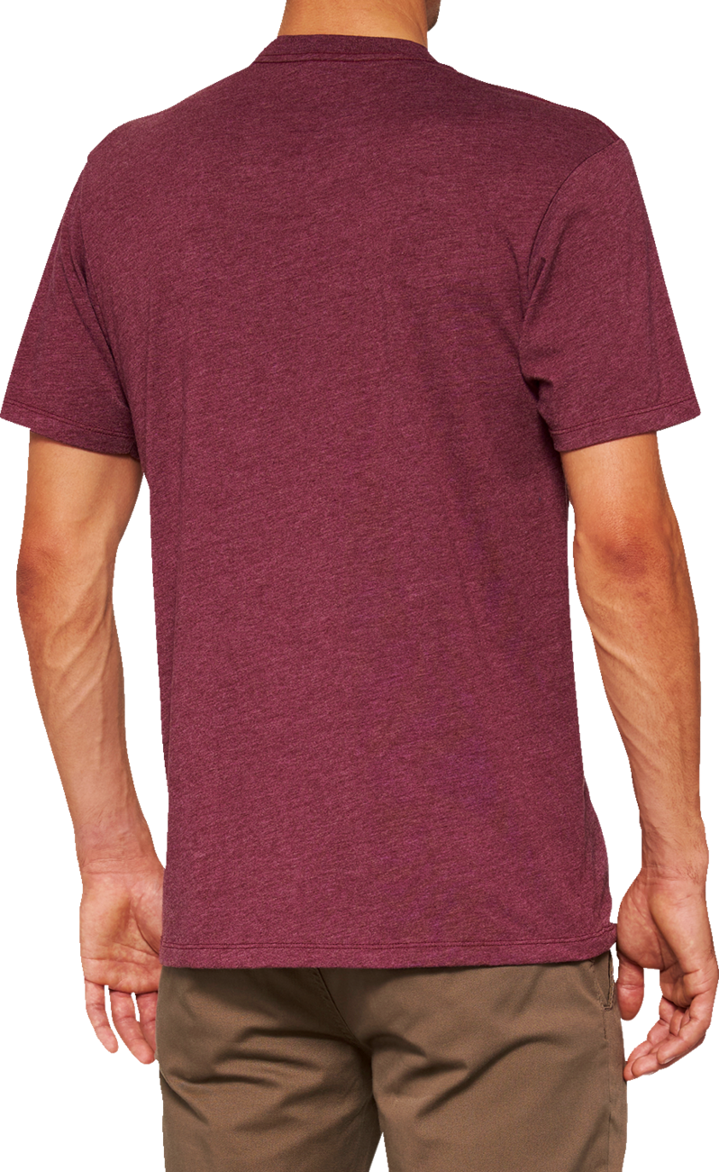 Icon T-Shirt - Maroon - Small