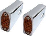 Strut LED Marker Light - Chrome/Amber 1984 - 2017