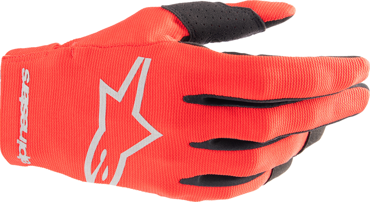 Radar Gloves - Mars Red/Silver - Medium