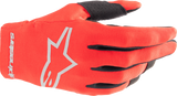 Radar Gloves - Mars Red/Silver - Small