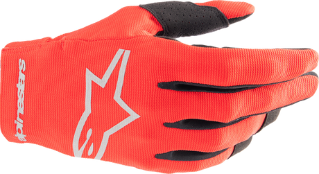 Radar Gloves - Mars Red/Silver - Medium