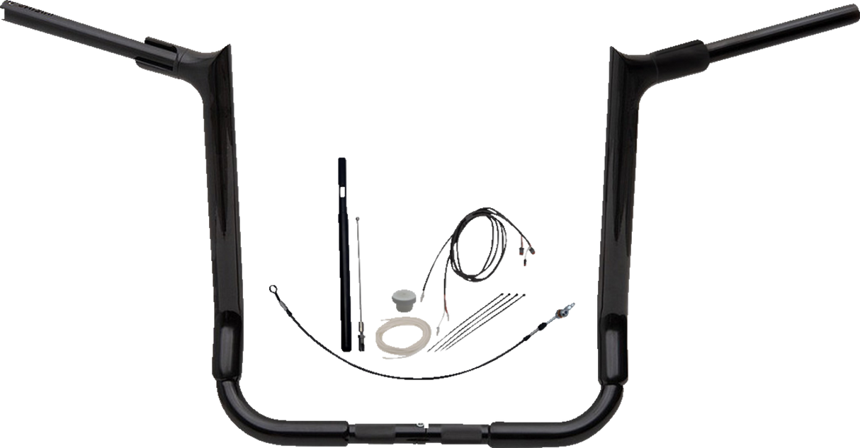 Handlebar Kit - Pointed Top - 16\" - Black 2021 - 2022